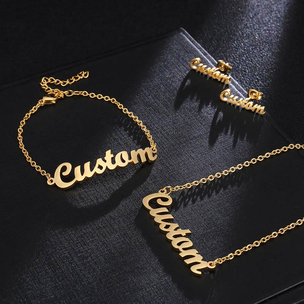 Custom Name Diamond Pendant